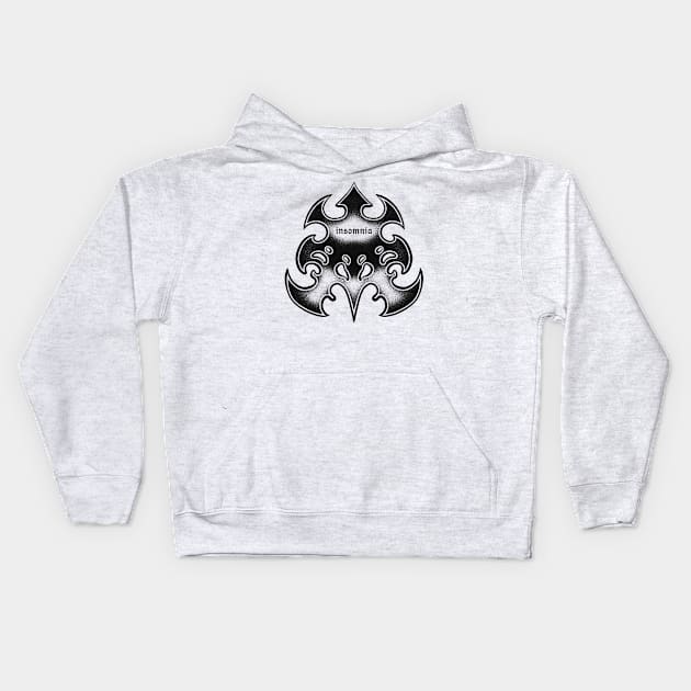 TRIBAL INSOMNIA2 Kids Hoodie by Happyme